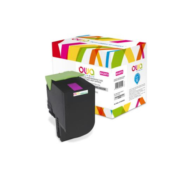 Toner reman OWA: LEXMARK CS310 CS410 CS510 3.000p. HC 70C2HM0 magenta