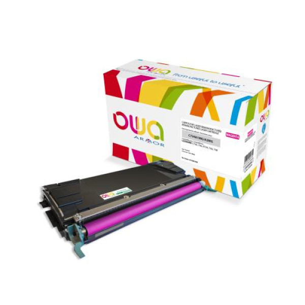 Toner reman OWA: LEXMARK C734 736 X734 736 738 6.000p. Std C734A1MG magenta