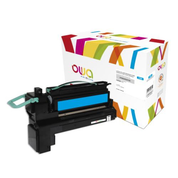 Toner reman OWA: LEXMARK X792 20.000p. HC X792X1CG cyan