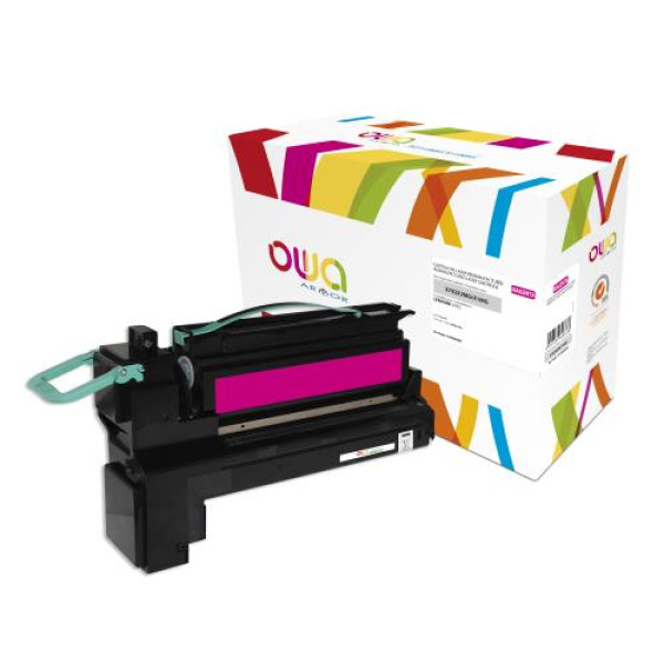 Toner reman OWA: LEXMARK X792 20.000p. HC X792X1MG magenta