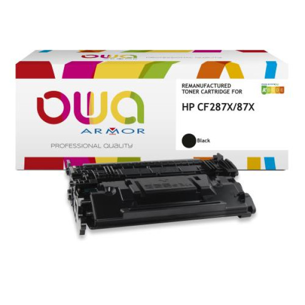 Toner reman OWA: HP Lj Ent M501 M506 M520 M527 18.000p. HC CF287X / 87X