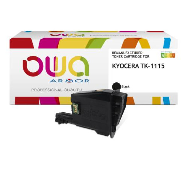 Toner reman OWA: KYOCERA FS1041 FS1220 1320MFP 1.600p. Std TK1115