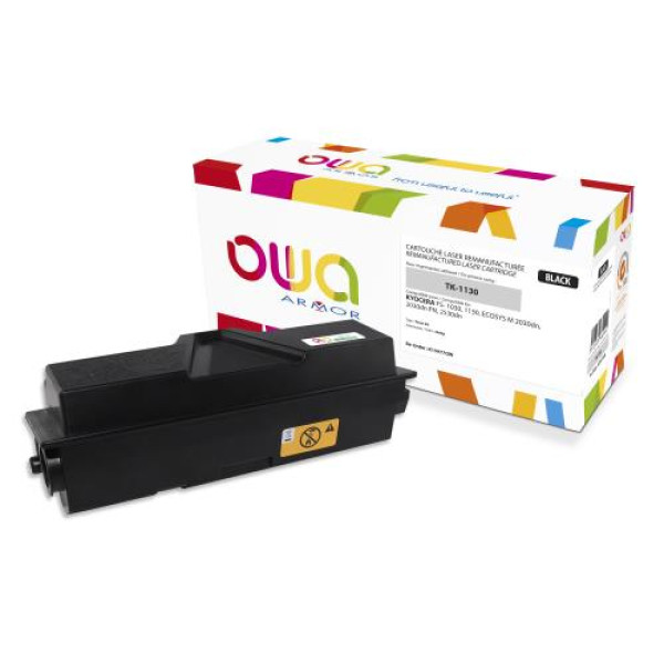 Toner reman OWA: KYOCERA FS1030 1130MFP M2030dn 3.000p. Std TK1130