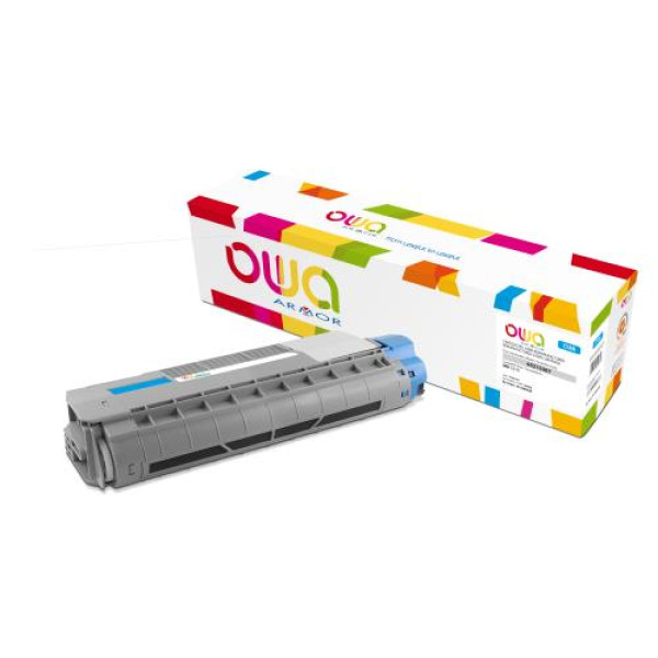 Toner reman OWA: OKI C610 6.000p. Std 44315307 cyan