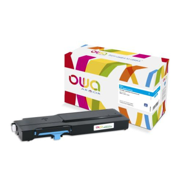 Toner reman OWA: DELL C2660 C2665 2.000p. Std 593-BBBN / 593-BBBN cyan