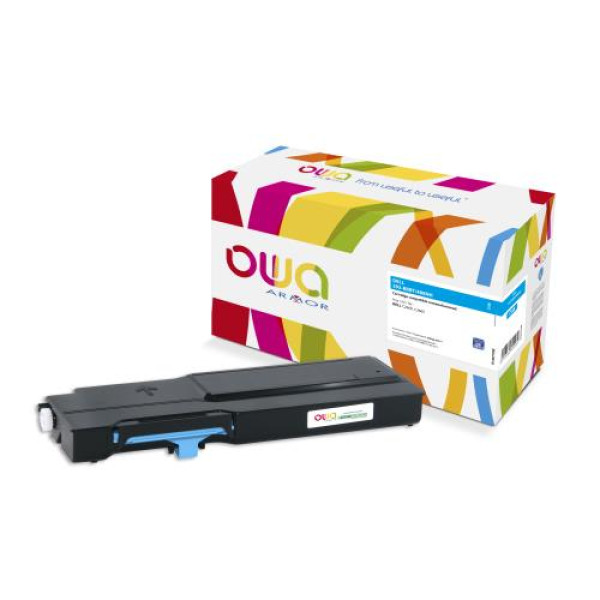 Toner reman OWA: DELL C2660 C2665 4.000p. HC 593-BBBT / 593-BBBT cyan