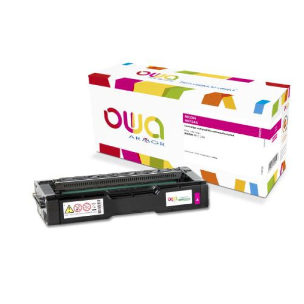 Toner reman OWA: RICOH Aficio SPC250 1.600p. Std 407545 magenta