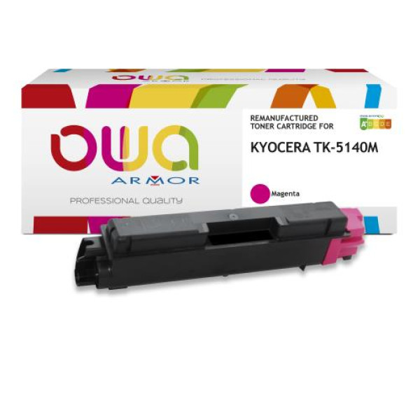 Toner reman OWA: KYOCERA ECOSYS M6030 M6530 P6130 5.000p. Std TK5140M