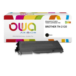 Toner reman OWA: BROTHER HL2140 HL2150 HL2170 5.200p. Jumbo TN2120 (+capacidad)