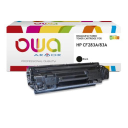 Toner reman OWA: HP Lj Pro M125 M127 M201 M225 3.000p. Jumbo CF283A / 83A (+capacidad)