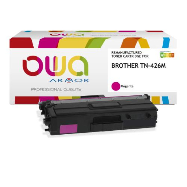 Toner reman OWA: BROTHER HLL8360 MFCL8900 6.500p. HC TN426M magenta