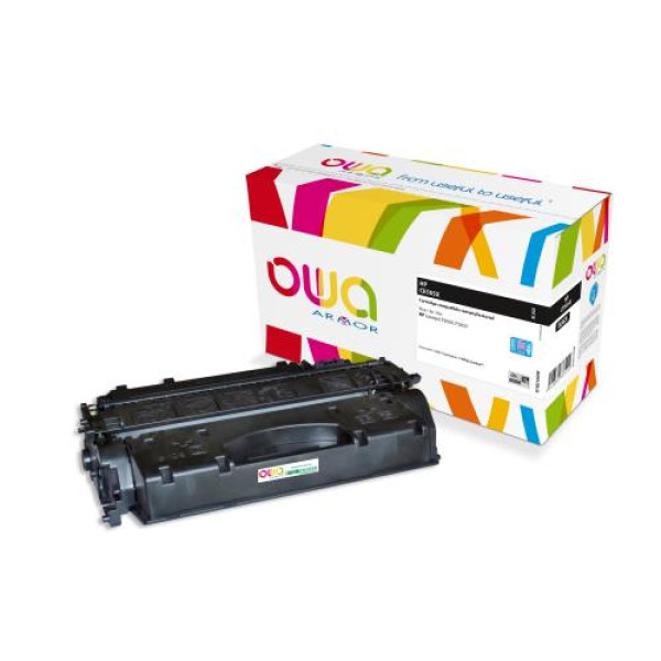 Toner reman OWA: HP Lj P2050 P2055 13.000p. Jumbo CE505X / 05X (+capacidad)