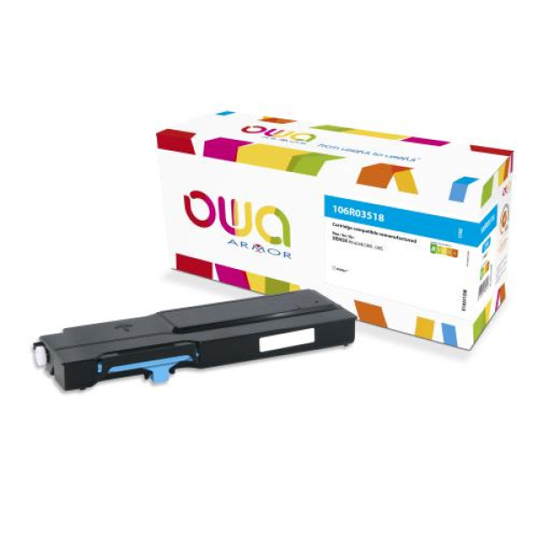 Toner reman OWA: XEROX VersaLink C400 C405 4.800p. Std 106R03518 cyan