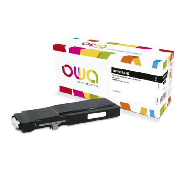 Toner reman OWA: XEROX VersaLink C400 C405 10.500p. HC 106R03528 negro