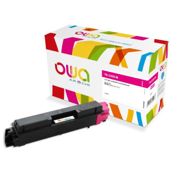 Toner reman OWA: KYOCERA TASKalfa 350ci 351ci 6.000p. Std TK5305M / TK5305M