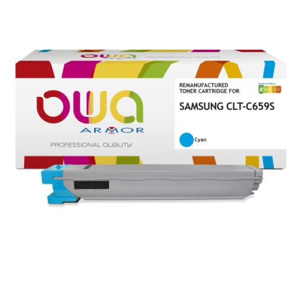 Toner reman OWA: SAMSUNG CLX8640 CLX8650 20.000p. CLT-C659S/ELS / SU093A cyan