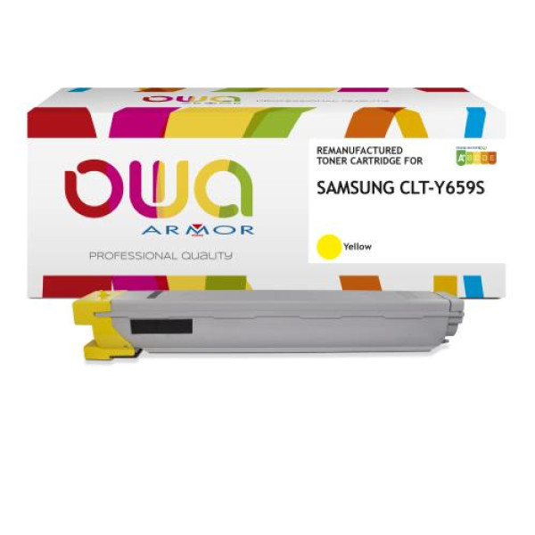 Toner reman OWA: SAMSUNG CLX8640 CLX8650 20.000p. CLT-Y659S/ELS / SU570A