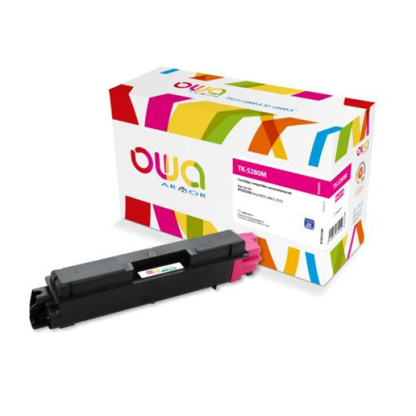 Toner reman OWA: KYOCERA ECOSYS M6235 M6635 P6235 11.000p. HC TK5280M