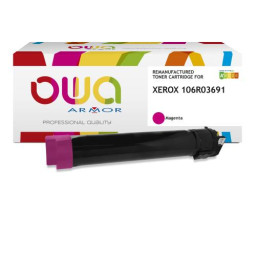 Toner reman OWA: XEROX Phaser 6510 WC6515 4.300p. Std 106R03691 magenta