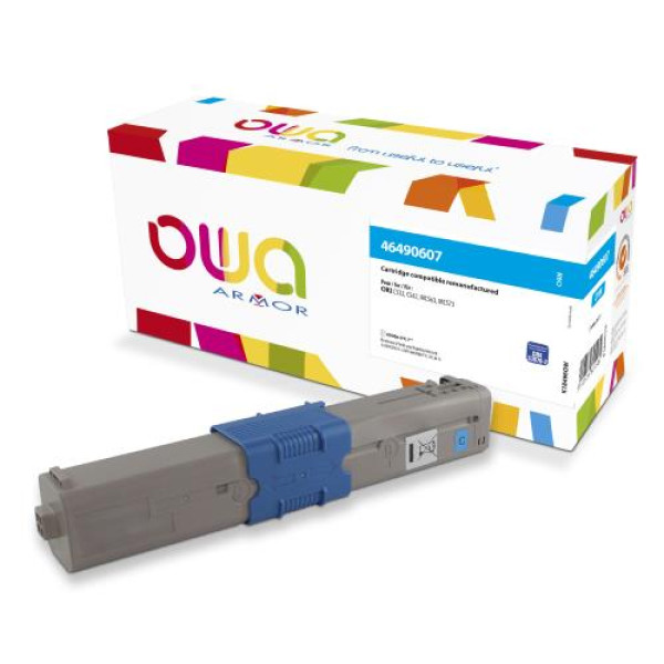 Toner reman OWA: OKI C532 C542 MC563 MC573 6.000p. HC 46490607 / C532