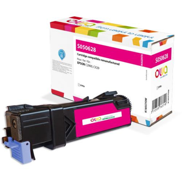 Toner reman OWA: EPSON AL C2900 CX29 2.500p. Std C13S050628 / C2900 magenta