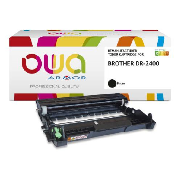 Tambor reman OWA: BROTHER HLL2372 DCPL2712  12.000p. Std DR2400 drum