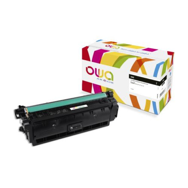 Toner reman OWA: CANON LBP710 LBP712 6.300p. Std 0460C001 / 040 negro