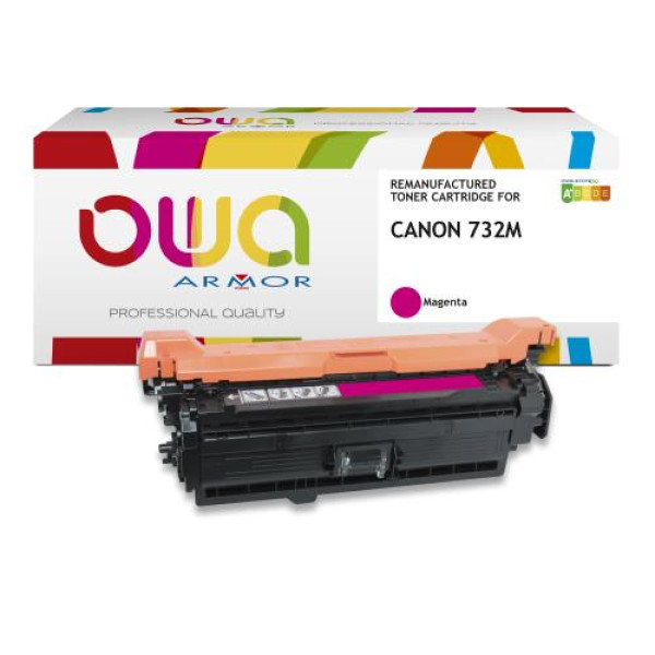 Toner reman OWA: CANON LBP7780 6.400p. Std 6261B002 / 732 magenta