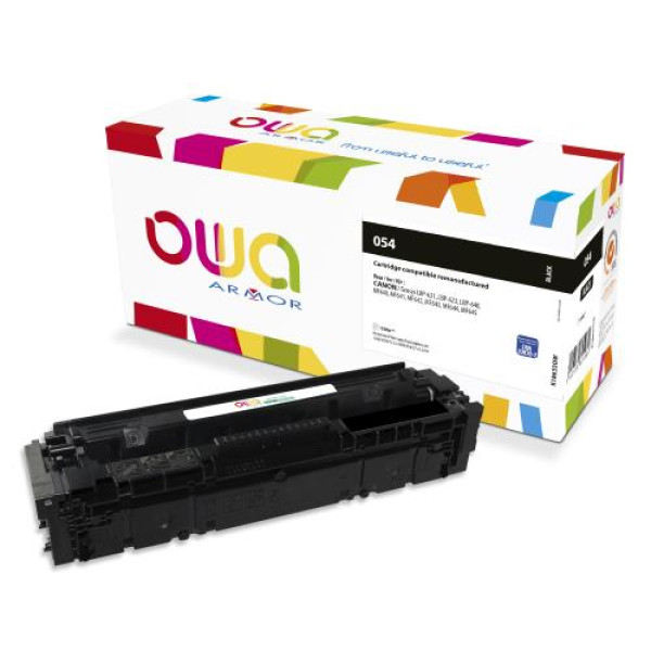 Toner reman OWA: CANON LBP620 LBP640 MF640 MF644 1.500p. Std 3024C002 / 054 negro