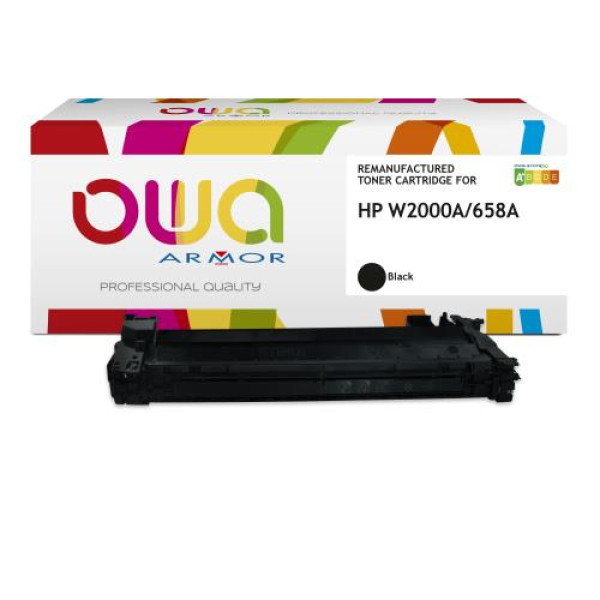 Toner reman OWA: HP Ljet Enterprise M751 7.000p. W2000A / 658A negro