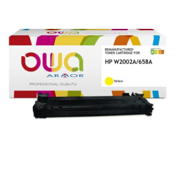 Toner reman OWA: HP Ljet Enterprise M751 6.000p. W2002A / 658A amarillo