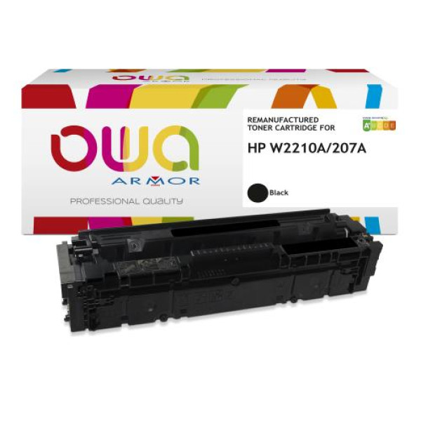 Toner reman OWA: HP Ljet Pro M255 M282 M283 1.350p. W2210A / 207A negro