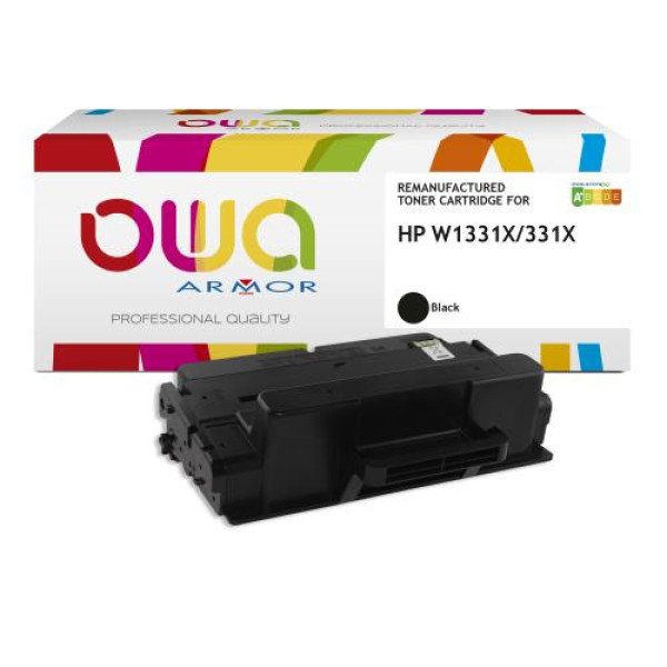 Toner reman OWA: HP 331X Laser 408 432 15.000p. HC W1331X / 331X