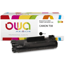 Toner reman OWA: CANON T08 black 11.000p. Std 3010C006