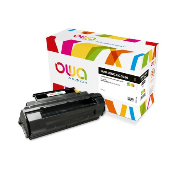 Toner reman OWA: PANASONIC UF595 UF580 UF590 UF790 8.000p. Std (KX-UG3380) KEYMAX