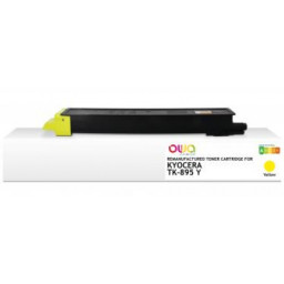 Toner reman OWA: KYOCERA FS-C8020 FS-C8025 6.000p. STD 1T02K0ANL0 / TK895 Y