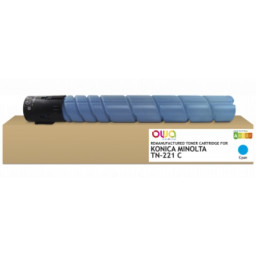 Toner reman OWA: K-MINOLTA C227 C287 OLIV.MF223 21.000p. STD A8K3450 / TN221C 
