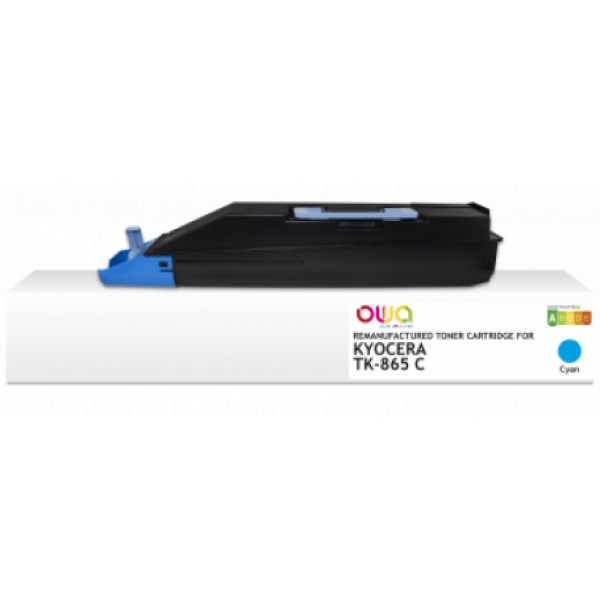 Toner reman OWA: KYOCERA Taskalfa 250ci 300ci 12.000p. STD 1T02JZCEU0 / TK865 C