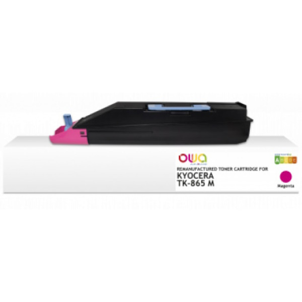 Toner reman OWA: KYOCERA Taskalfa 250ci 300ci 12.000p. STD 1T02JZBEU0 / TK865 M