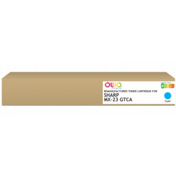 Toner reman OWA: SHARP MX2010U MX2310F 2614N 3111U 10.000p. STD MX-23 GTCA