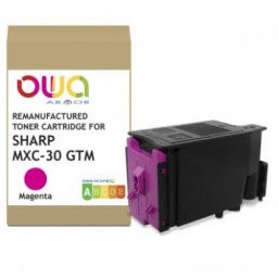 Toner reman OWA: SHARP MX C250F C300P C300W C301W 6.000p. STD MXC-30 GTM