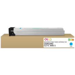 Toner reman OWA: SAMSUNG X7400 X7500 X7600 30.000p. CLT-C806S/ELS cyan