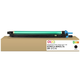 Tambor reman OWA: KONICA MINOLTA C258 C308 80.000p. A7U40RD / DR313K negro