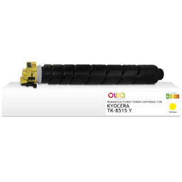 Toner reman OWA: KYOCERA TK-8515Y 20.000p. (1T02NDANL1) amarillo