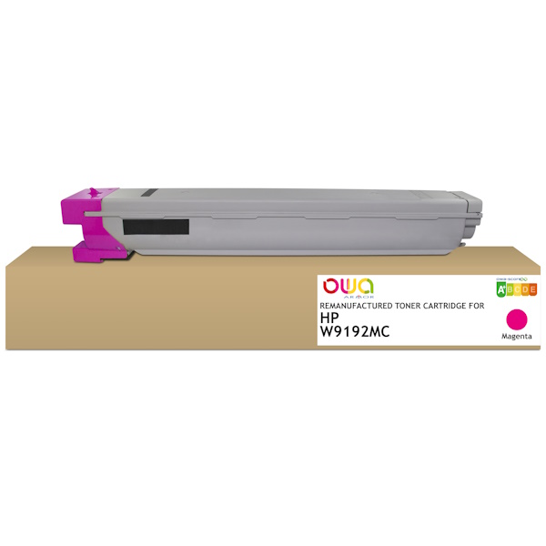 Toner reman OWA: HP Ljet Flow E778xx Series 28.000p. W9192MC amarillo