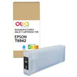 Ct. reman. OWA: EPSON SC-T3000 SC-T5000 SC-T7000 C cyan 700ml #XL (T6942)