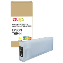 Ct. reman. OWA: EPSON SC-T3000 SC-T5000 SC-T7000 Y yellow 700ml #XL (T6944)