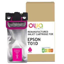 Ct. reman. OWA: EPSON WT-C529R WT-C579R magenta 260ml 20.000p. XXL ink T01D (C13T01D300) Ct. reman. OWA: EPSON WT-C529R WT-C579R magenta 260ml 20.000p. XXL ink T01D (C13T01D300)