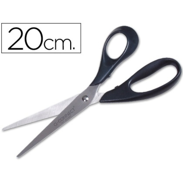 Tijera Oficina Q-CONNECT acero inoxidable 8