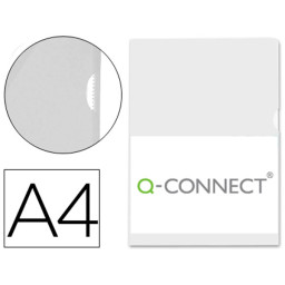 Carpeta dossier Q-CONNECT uñero plástico A4